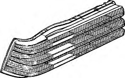 VAN WEZEL 3010931 -  Рассеиватель, задний фонарь